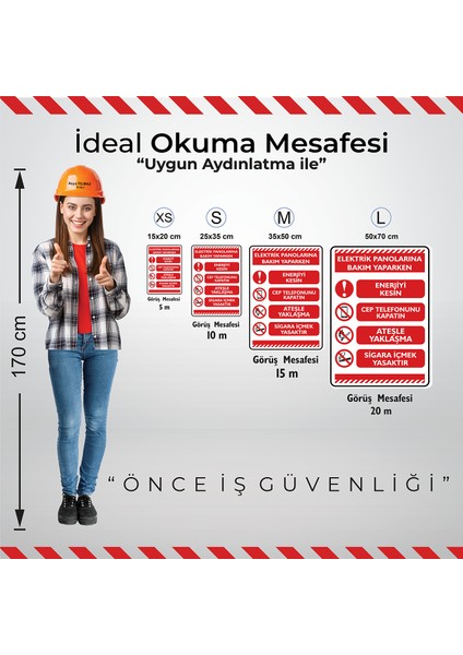 Elektrik Panolarına Bakım Yaparken Dikkat Edilmesi Gereken Noktalar/25x35cm/fosforlu kompozit