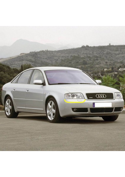 Audi A6 2002-2003-2004 Sağ Far Altı Kromaj Çıta 4B0807174E