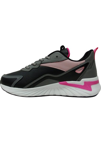 Siyah Pembe Fuşya Sneakers Bağcıklı Spor Ayakkabı modelleri