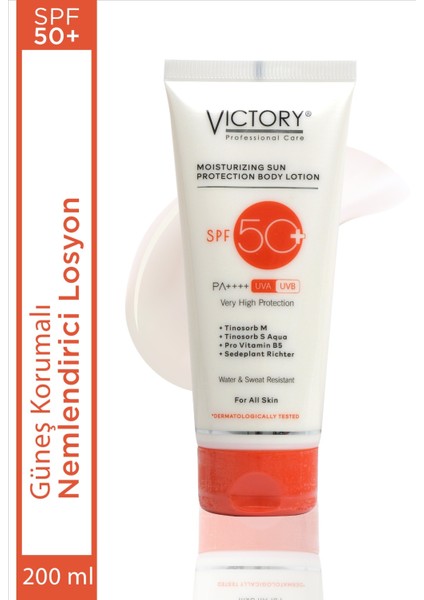 Spf 50+ Güneş Korumalı Vücut Losyonu