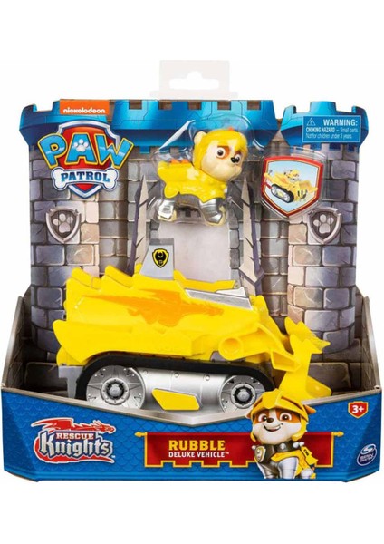 Cesur Şövalyeler Görev Aracı Seti̇ Deluxe Rubble