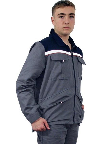 PMP04Y Unisex Gri Plus Gabardin Yazlık Mont