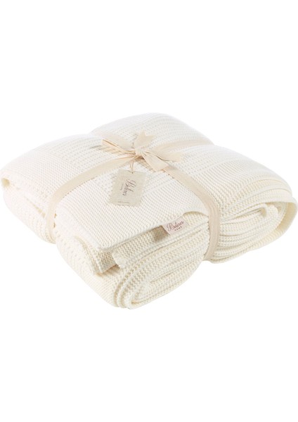 CAP2101 Örgü Battaniye Naturel fiyatları