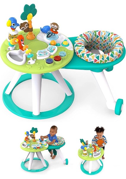 Around We Go 2 In 1 Aktivite Masası Eğlenceli Tasarım ve Çoklu Oyun Modları fiyatları