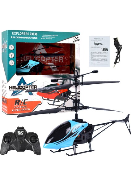 Şarj Edilebilir Uzaktan Kumandalı Uçak ve Işıklı Helikopter Modeli (Yurt Dışından)