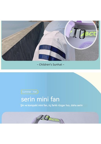 Fanlı Çocuk Güneş Şapkası (Yurt Dışından) modelleri
