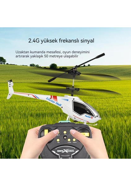 Şarj Edilebilir Uzaktan Kumandalı Model Helikopter Çocuk Oyuncağı (Yurt Dışından)