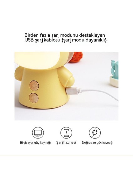 Cartoon LED Folding Charging Desk Lamp ... (Yurt Dışından)