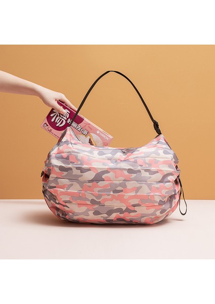 Katlanır Çevre Dostu Seyahat Taşınabilir Kalınlaşmış Büyük Alışveriş Saklama Çantası (Yurt Dışından) fiyatları