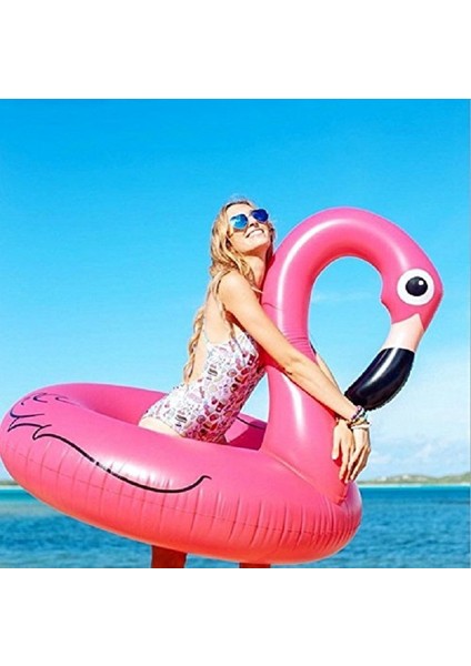 Flamingo Şişme Yüzme Simidi (Yurt Dışından)