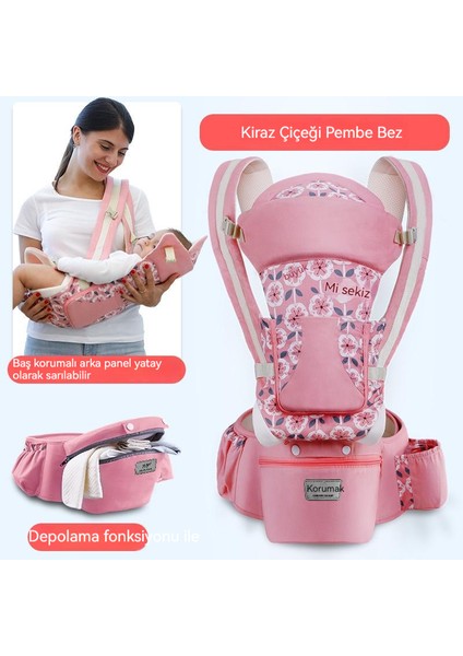 Çok Fonksiyonlu Depolama Bebek Bel Taburesi (Yurt Dışından)