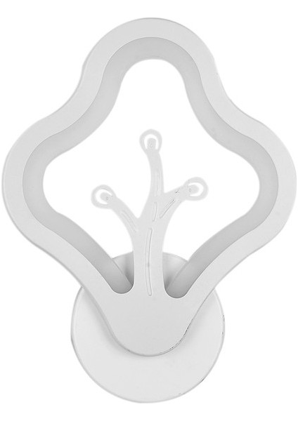 Buyfun Modern Duvar Işıkları Ledler Akrilik Lamba Aydınlatma Sıcak Beyaz T3065 () (Yurt Dışından)