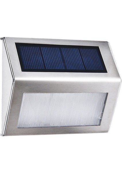 Mbw 3 LED Paslanmaz Çelik Güneş Bahçe Işık Açık Merdiven Beyaz () (Yurt Dışından)