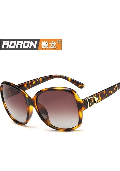 Aoron 3638 Kadın Yeni Stil, Polarize Güneş Gözlüğü, Klasik Retro Çerçeve, 3638 Güneş Gözlüğü Sürüş Aynası (Yurt Dışından)