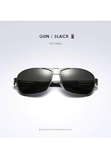 Aoron A377 Aliexpress Patlama Çift Renkli Güneş Gözlüğü Wqolutepe Renkli Polarize Ayna Sürücü Sürüş Aynası (Yurt Dışından)