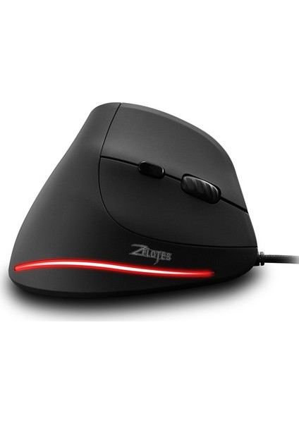 Buyfun Zelotes T-20 Şarj Edilebilir Kablolu Ergonomik Dikey Fare () (Yurt Dışından)