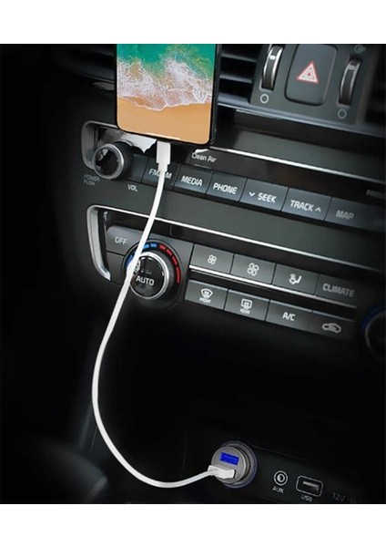 Benks C27 Araç Şarj Cihazı Çift USB 4.8A Hızlı Şarj Aleti Çakmaklık Tipi (Yurt Dışından) fiyatları