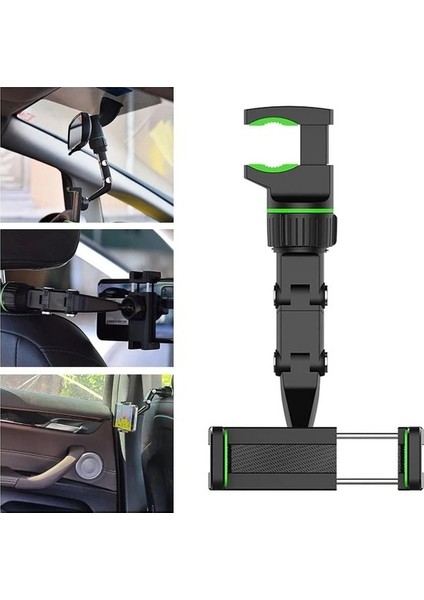 Airstorr Dikiz Aynası Telefon Tutucu,masaüstü, Koltuk Arkası Telefon Tutacağı Car Holder (Açıklamayı Okuyunuz) 360 Dikiz Tutucu (Yurt Dışından) fırsatları