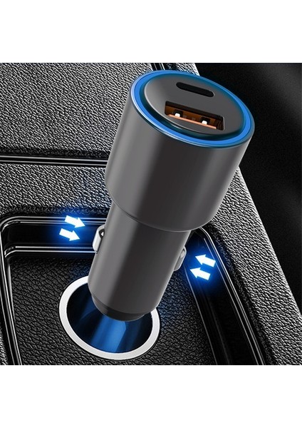 Wiwu PC100 Araç Şarj Cihazı Pd + USB 18W Hızlı Şarj Aleti 2.4A Qualcomm 3.0 Çakmaklık Tipi (Yurt Dışından) fiyatları