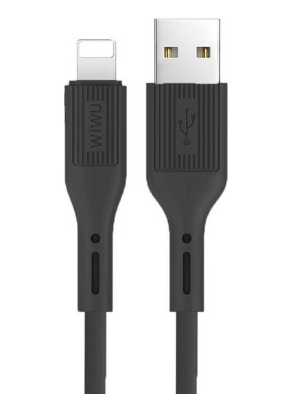 Wiwu G60 Vivid Lightning USB Kablo 2.4A Hızlı Şarj Kablosu 120 cm (Yurt Dışından)