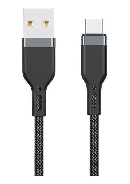 Wiwu Platinum Serisi PT02 Type-C USB Kablo 3A 15W Hızlı Şarj Kablosu 2 Metre Data Kablo 480 Mbps (Yurt Dışından)