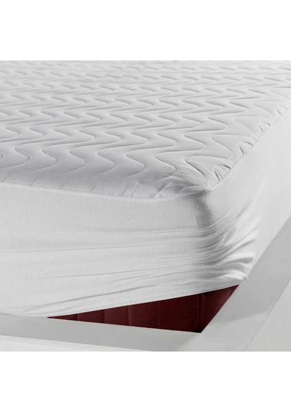 Herakleıa Home kapitone Fitted Sıvı Geçirmez Yatak Koruyucu Alez