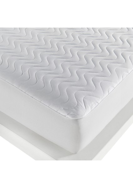 Herakleıa Home kapitone Fitted Sıvı Geçirmez Yatak Koruyucu Alez