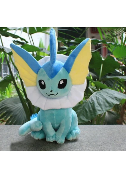 Vaporeon Pokemon Peluş Oyuncak Figür 18CM