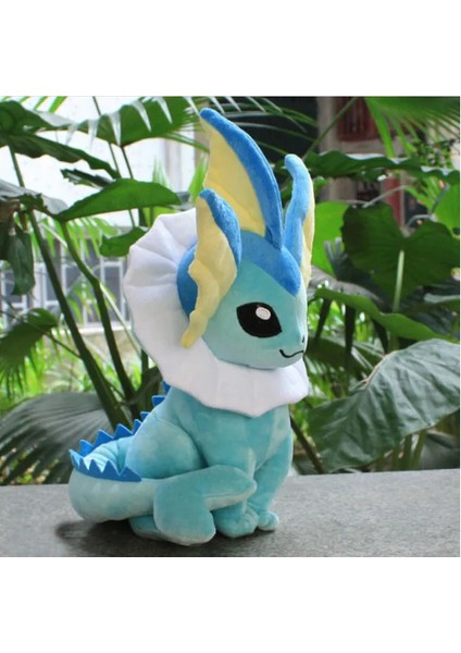 Vaporeon Pokemon Peluş Oyuncak Figür 18CM