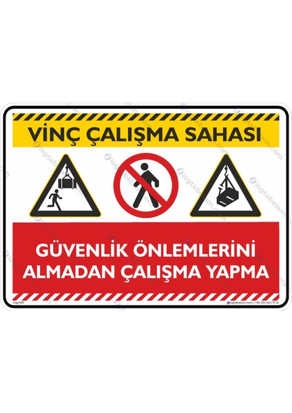 Vinç Çalışma Sahası/25x35cm/kompozit fiyatları