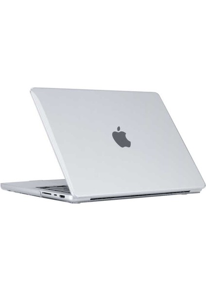 Apple Macbook Pro 2023 16.2 Inç M1 M2 Pro/max Kılıf 360 Derece Tam Korumalı Kapak A2780 A2485 (M-Sof-Kristal)