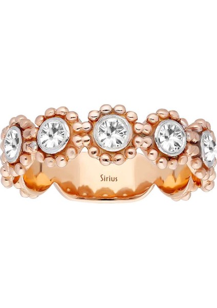 G Renk 0,35 Karat 5 Taşlı Pırlanta Vintage Yüzük 0423R0142 fiyatları