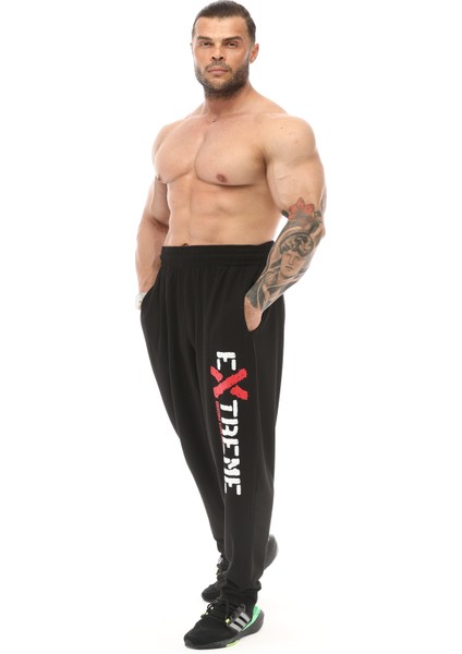 Loose Fit Eşofman Altı Extreme Spor Pantolon Bgsm PNT1372