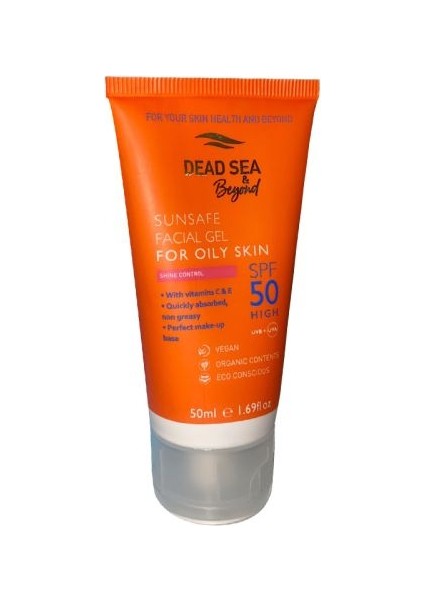 Dead Sea Spa Magik Sunsafe Oil Free Facial Gel Spf50 Koruyucu Jel 50 ml