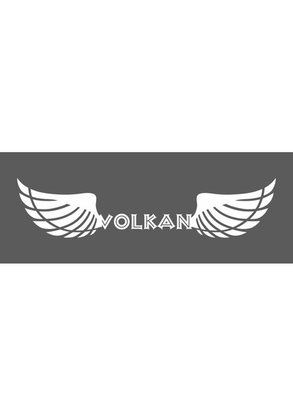 Isme Özel Kanatlı Oto Duvar Kask Sticker fiyatları