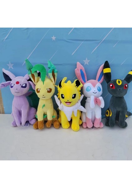 Espeon Evee Evrimi Pokemon Peluş Oyuncak 18CM