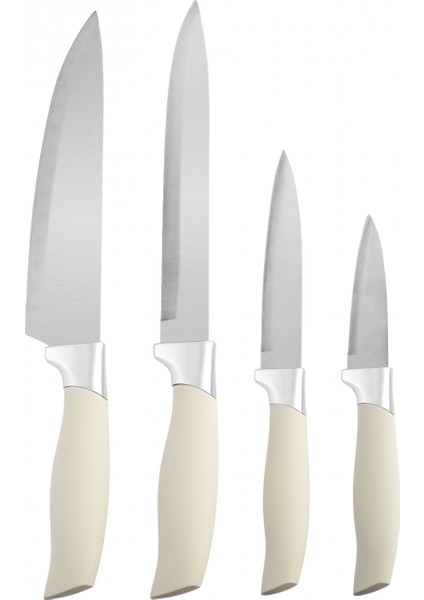 Celesse 5 Parça Bıçak Seti White