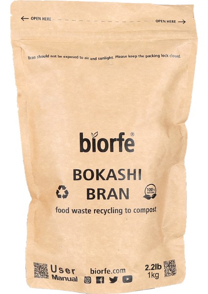 Bokashi Kompost Başlatıcı Kepeği 1 kg