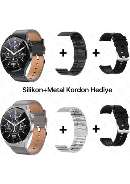 Watch 3 Max Wear Akıllı Saat  Ios ve Android Tüm Telefonlara Uyumlu Akıllı Saat