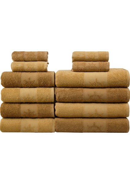 Banyo Havlu Setı 12 Adet - 4 Adet 30 x 50 cm 4 Adet 50 x 100 cm 4 Adet 70 x 140 cm fiyatları