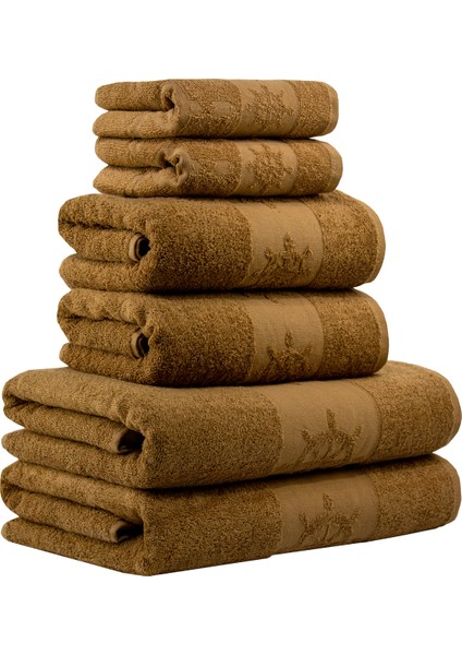 Banyo Havlu Setı 12 Adet - 4 Adet 30 x 50 cm 4 Adet 50 x 100 cm 4 Adet 70 x 140 cm modelleri