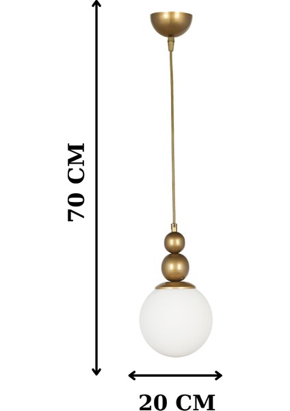 Holla Tekli Özel Tasarım Sarkıt Avize - Oturma Odası - Salon - Mutfak - Ofis modelleri