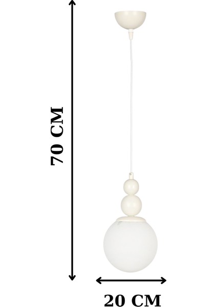 Holla Tekli Özel Tasarım Sarkıt Avize - Oturma Odası - Salon - Mutfak - Ofis modelleri