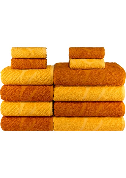 Banyo Havlu Setı 12 Adet - 4 Adet 30 x 50 cm 4 Adet 50 x 100 cm 4 Adet 70 x 140 cm fiyatları