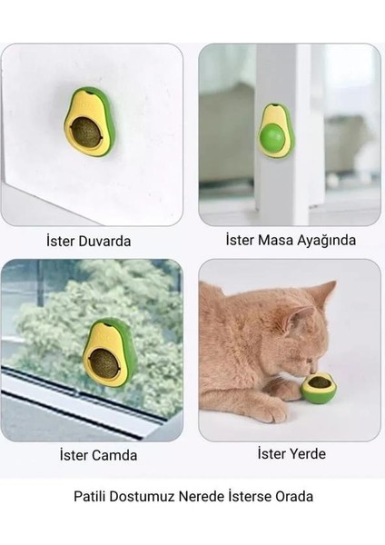 Avokado Catnip Kedi Nanesi Oyuncağı modelleri