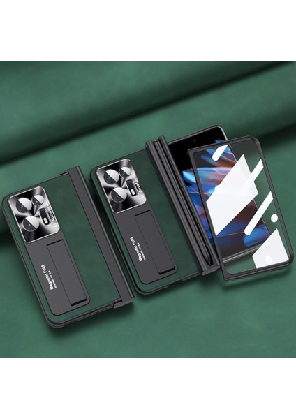 Oppo Find N2 Için Napa Desenli Kılıf (Yurt Dışından)