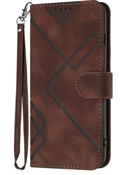 Honor 8s Için Çizgi Desenli Pu Kılıf (Yurt Dışından) fiyatları