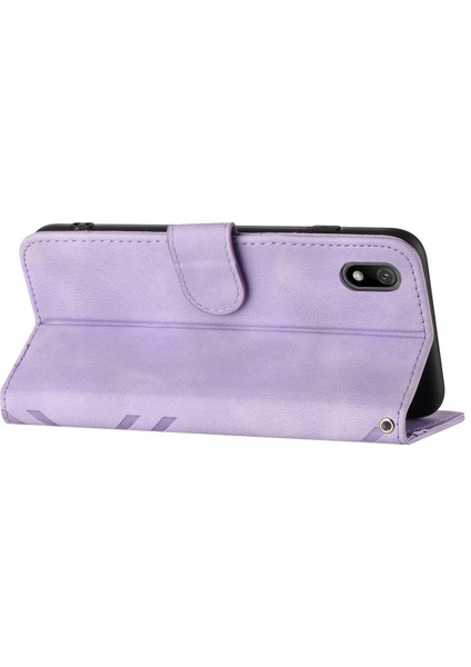 Honor 8s Için Çizgi Desenli Pu Kılıf (Yurt Dışından) indirimleri