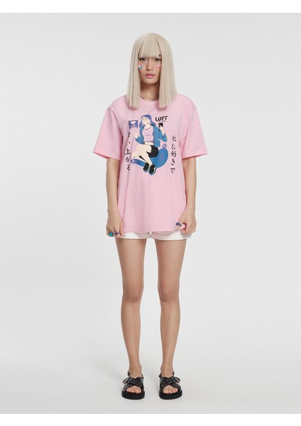 Oversize Fit Bayan Tshirt K.kol
