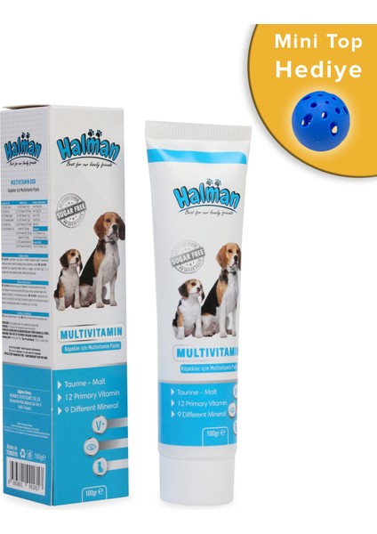 Multivitamin Paste Köpek Multivitamin Macunu 100 GR